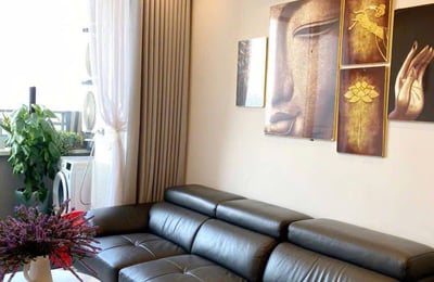 Miete eines neuen 3-Zimmer-Apartments mit Panoramablick im Stadtteil My An, Da Nang, Vietnam